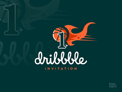 1dribbble Invitation Again dribbble invitation dribbble invitations dribbble invite dribbble invites graphic icon illustration invitation invitations invite invites mark player symbol vector