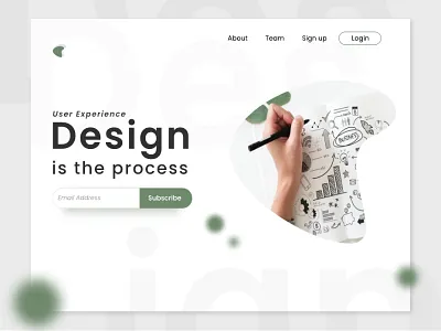Landing page design app banner design graphic design header homepage illustration landing page ui ux website
