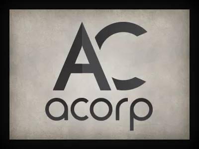 ACorp branding logo logo design qchar design