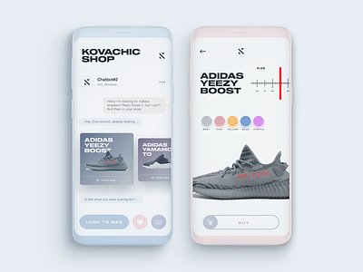 Clothes shop UI shot 2018 app clothes design inspiration minimal minimalism site store trand trend ui ux