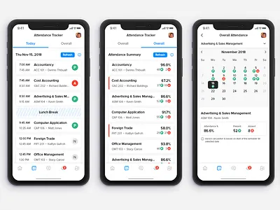 Student App: Attendance Tracker attendance app attendance tracker student app student attendance university app