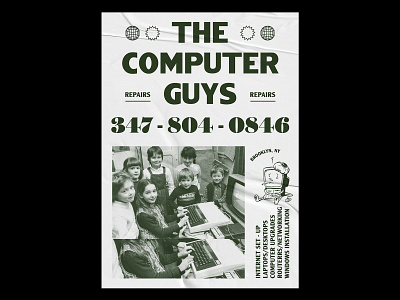 The Computer Guys Poster poster poster art poster collection print print design redesign taketwo poster