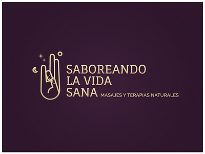 Saborenado La Vida Sana Logo V1 branding branding design corporateidentity design graphic design icon identity identity branding logo logotype vector