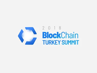 BlockChain TR Summit 2018 Logo Design block chain design logo