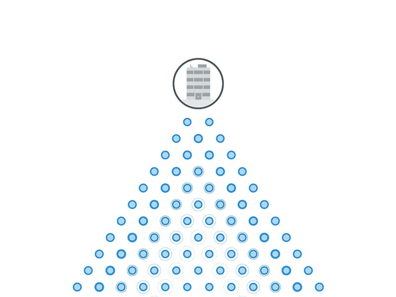 Falling Business animation business data design failure illustration