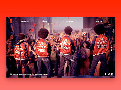 The Get Down Insta conception conception graphique graphique ux designer web