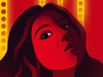 The Red Alert adobe art design designer illustration illustrator india tamil vector vexel