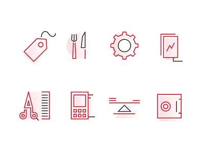 Icons design icons design illustration