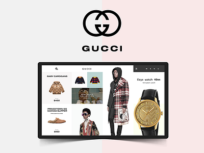 Gucci shop 2018 app bitcoin branding clothes crypto design illustration inspiration logo minimal minimalism music site store trand trend typography ui ux