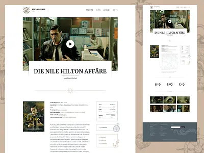 Port au Prince movies nautic portfolio responsive theme website wordpress