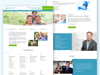 Contemporary Dental Arts - Dr. Keith Cooper dental dental care dentist dentistry design figma medical medical care ui ux web website