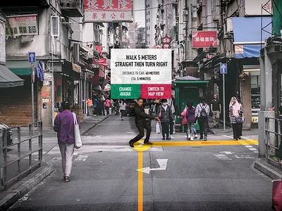 #dailyui #020 #dailyui020 augmented reality avatar concept dailyui020 freelance google maps nachitz simple tour guy travel like a local