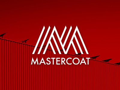 Mastercoat Logo branding design flat icon logo type typography vector