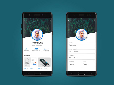 Daily UI Day 7 daily 100 challenge dailyui dailyui 007 setting