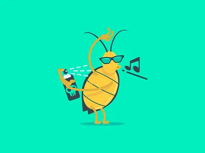 Resistance To Pesticides biocide flat design geometric illustration insect insecticide minimalist pesticide resistance spray can vector