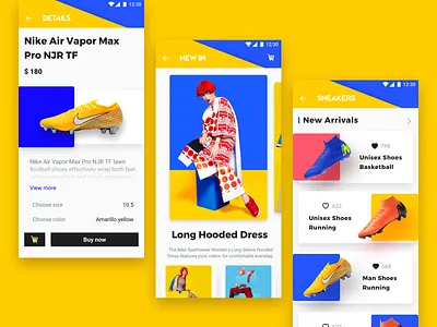 E-commerce application_1 app e commerce ui ux 设计