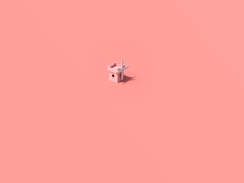 windmill animation c4d gif windmill