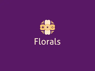 Florals Logo branding dailylogo dailylogochallange design design art flat game game app graphic design illustration logo logo a day logo art logo design logo design concept logochallenge logocollection logocore logotype vector