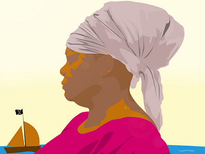 Mother art illustration mother yoruba