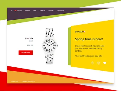 Langing page dailyui dailyui003 landing page