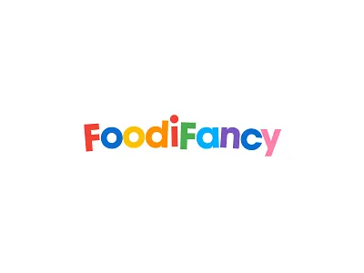 Food I Fancy: Logo concept blogger branding design food fridge logo logotype recipe recipes