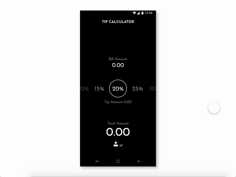 Daily UI 004 - Calculator adobe xd animated app animation dailyui dailyui 004 dailyui004