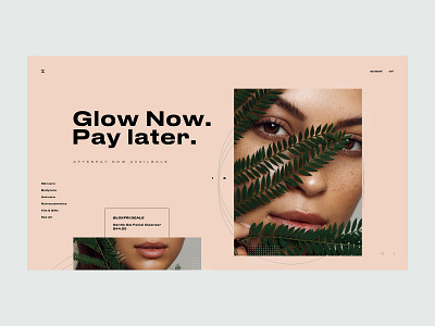 ZX Explorations - Beauty Store UI Concept clean data design design travel fresh header interface landing marketing minimal pallete product responsive simple travel typography ui ux web design website