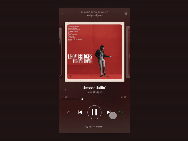 Spotify Soundwave Enhancement animation design interaction design invision studio spotify ui ux