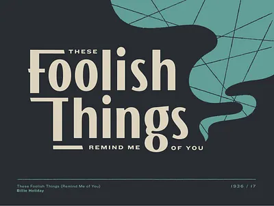 Lyric Posters, No. 1 design illustration poster typography