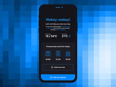 #dailyui #021 #dailyui021 app app concept automation clean concept design freelance nachitz simple