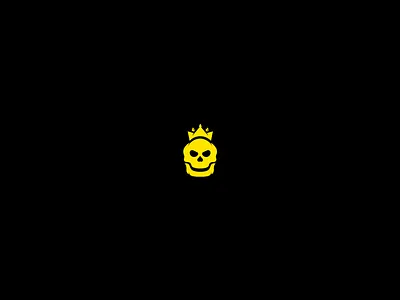 "King Skull" logo premade 2018 brand branding character clean d design exploration flat graphic icon identity illustration illustrator logo minimal premade type vector web