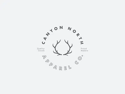 Antler Logo antler antlers branding design icon logo type vector