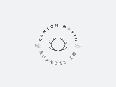 Antler Logo antler antlers branding design icon logo type vector