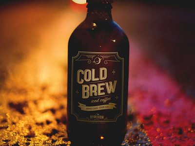 Cold Brew Mockup coffee cold breww mockup