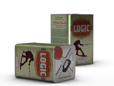 Packaging Design: Liquid Logic Laboratories bc branding british columbia canada design engine oil graphic design illustration label logo packaging packagingdesign print type typeography typography vancouver island victoria victoria bc yyj