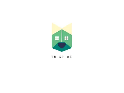 TRUST ME icon identity illustration logo