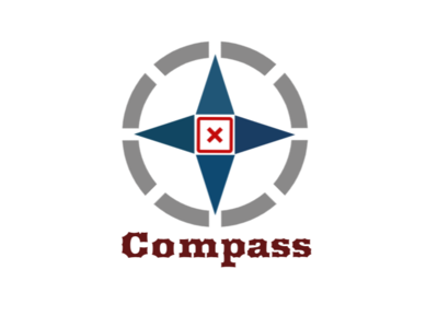 Compass design logo