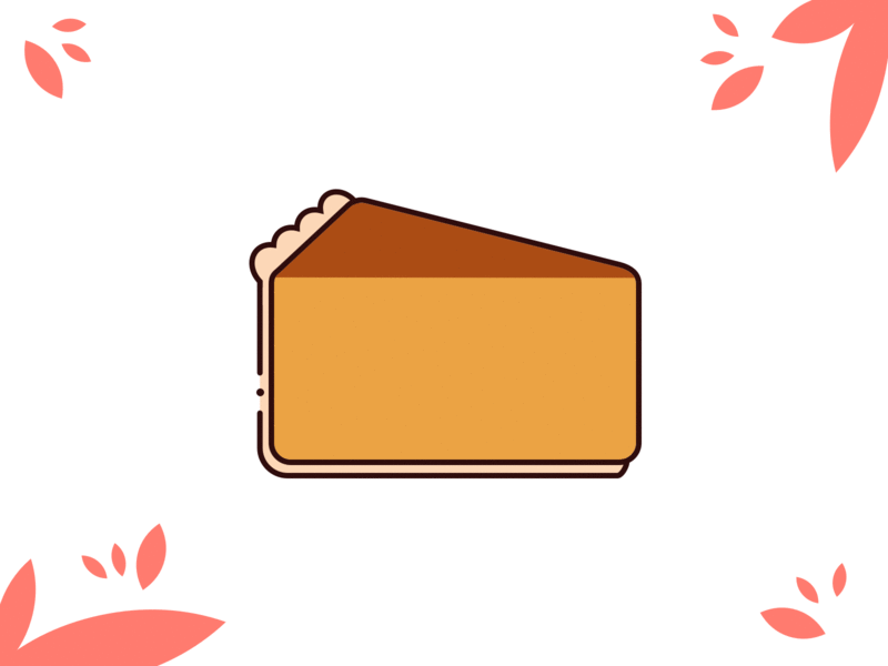 Pumpkin Pie gif illustration pie pumpkin pie thanksgiving