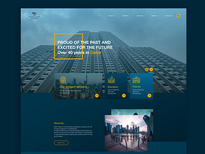 Website for whyteyoung ui ux webside