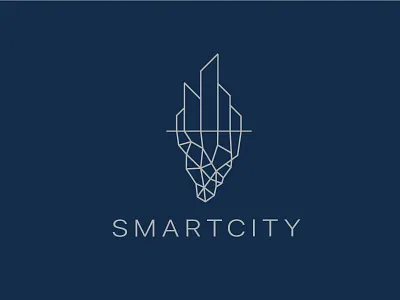 Smart City logo design logo vector