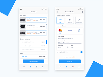 Daily UI #002 adobexd app checkout clean design minimal order pay ui ux