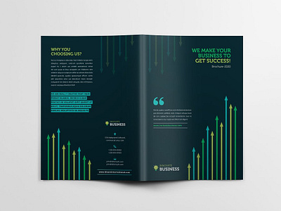 Creative Corporate Bi-Fold Brochure branding brochure business catalog catalogue clean clothing design editorial elegant fashion feminine indesign lookbook magazine modern portfolio proposal studio template