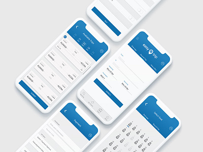 Booking App app app concept art book app clean design icon identity minimal typography ui ux vector