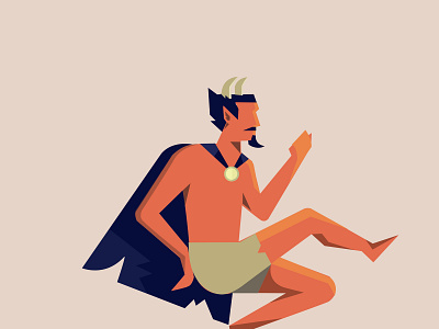 Devil design logo