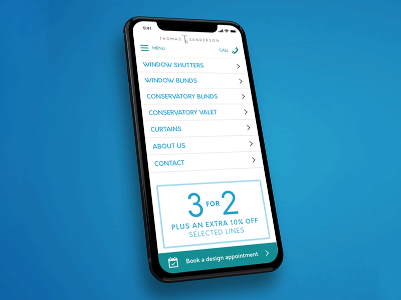 UI nav demo for a shutter company after affects ios nav bar sketch ui ux