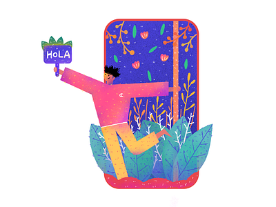 hola affinitydesigner doodle illustration ipad pro