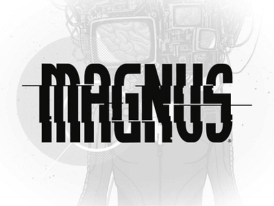 Logo & Cover Dress Design: Magnus & The Sovereigns adobe cc adobe illustrator adobe photoshop branding comic books corporate identity cover design cover layout design graphic design icon design identity logo logo design print design sci fi science fiction typography vector vector design