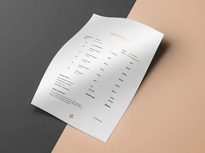 She foundation brand bill brand design hunap hunapstudio inquiry invoice kapor letter logo luxury minimal