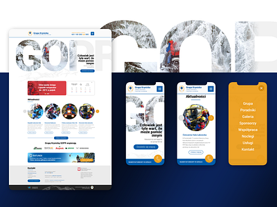 Mountain Rescue Webpage 404ideas concept design designer mobile mobile animation mountain redesign responsive responsive design responsive layout typography ux ui web webdesign webdesigner webpage design working progress