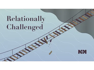 Relationships, yo 2d banner illustration iso new mercy vector